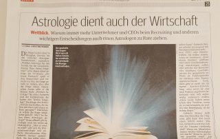 Astrologie Dient Auch Der Wirtschaft